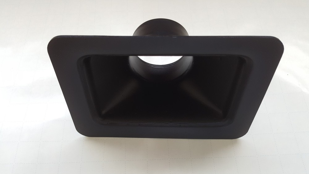 NACA BRAKE DUCT BUMPER MOUNT SINGLE OUTLET