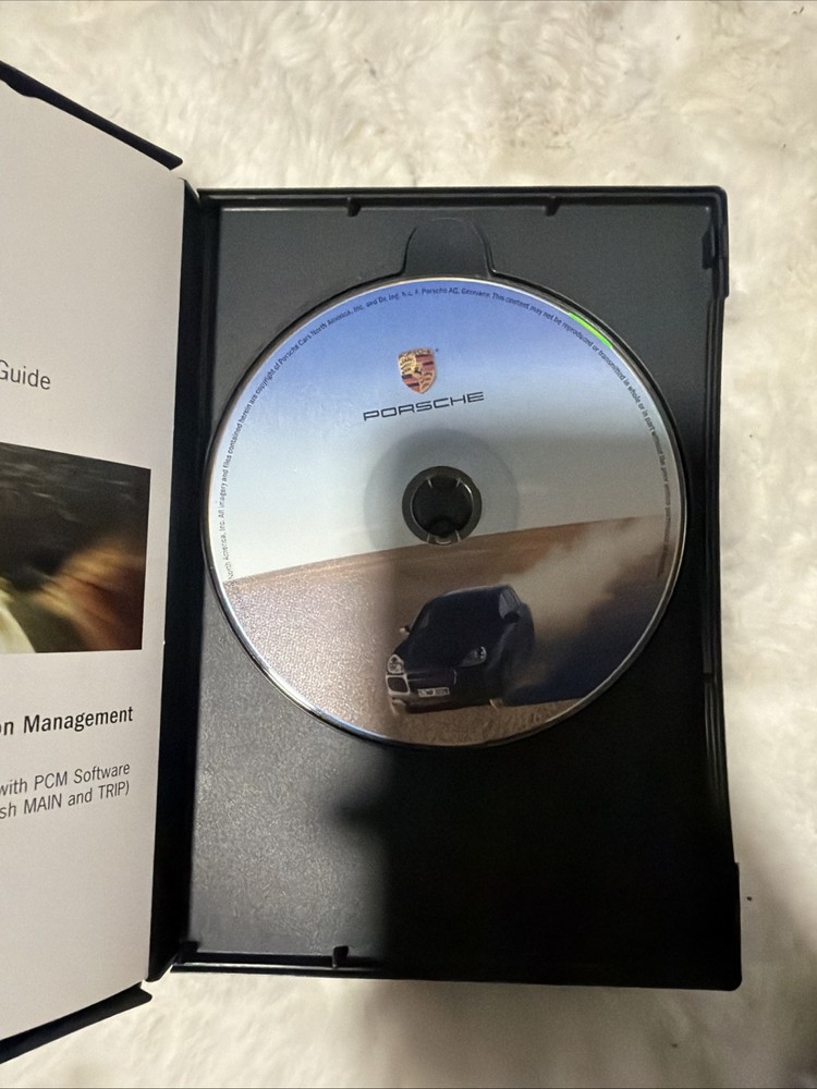 2004 PORSCHE CAYENNE (955) GPS MAP 1A & 1B NAVIGATION CD DISC SET-3
