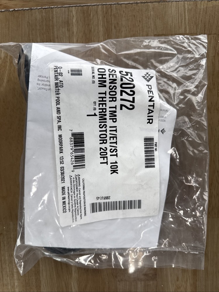 Pentair 520272 Temperature Sensor