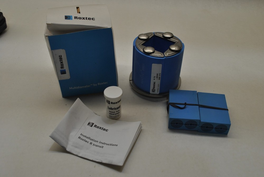ROXTEC 75/4 KIT 40X40 STAINLESS FITTING TEXTEC R EMC 3" KIT