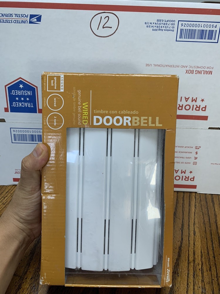 Heath Zeneth Wired Doorbell DW67 NOS