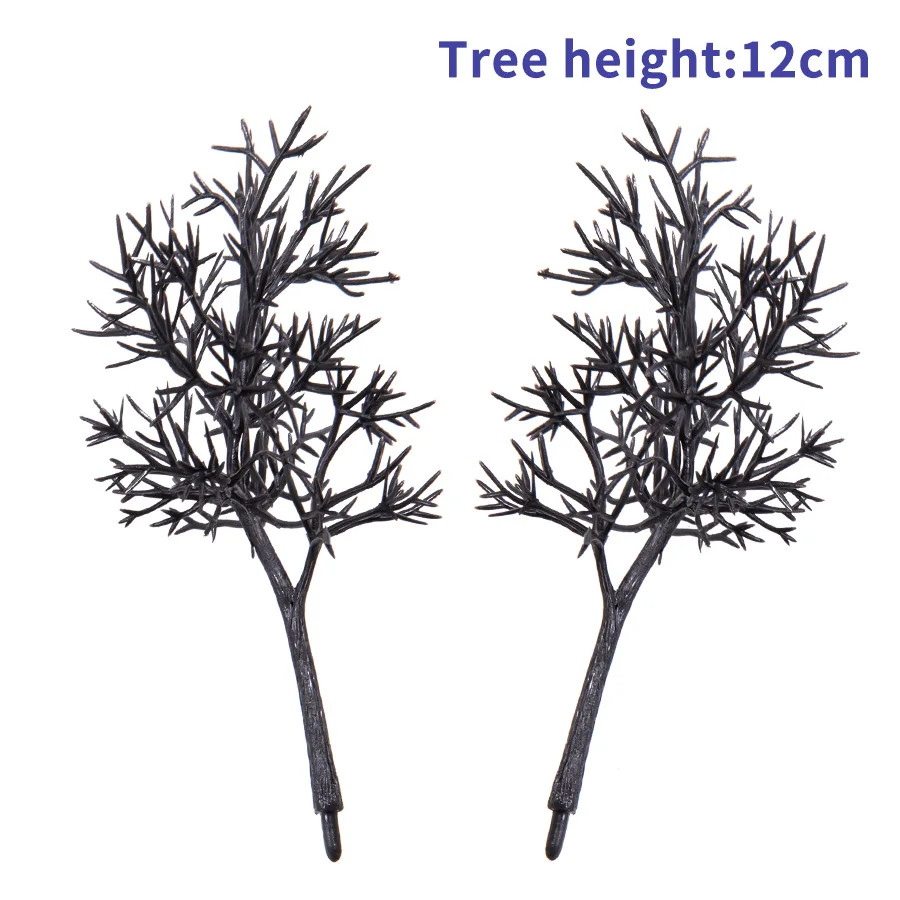 Simulation Miniature Model Scale Trees For HO N Building Model Train Railway Rai