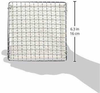 Round ten wire mesh ceramic grill small 15cm