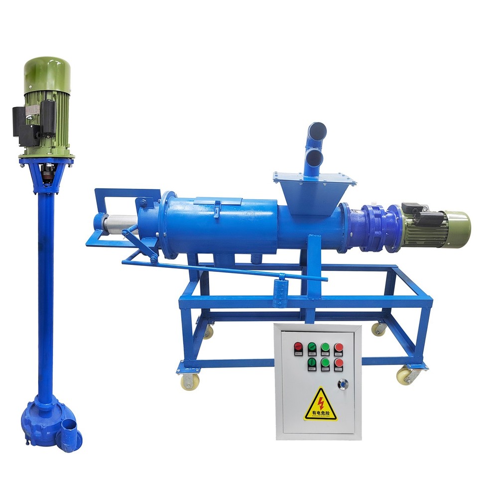 0.03"Animal Husbandry Solid-Liquid Separator Manure Dewatering Machine 220V