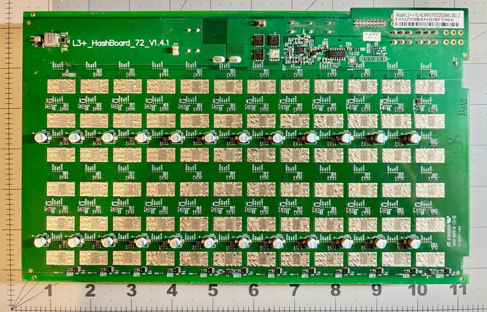Bitmain Antminer L3+ Hashboard Scrypt