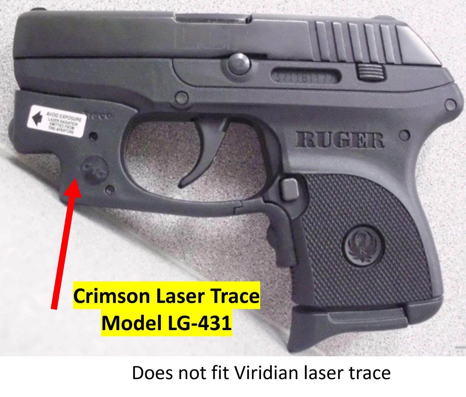 Ruger 380 LCP, LCP II LCP II 22LR LCP MAX Holster IWB In Waistband conceal carry