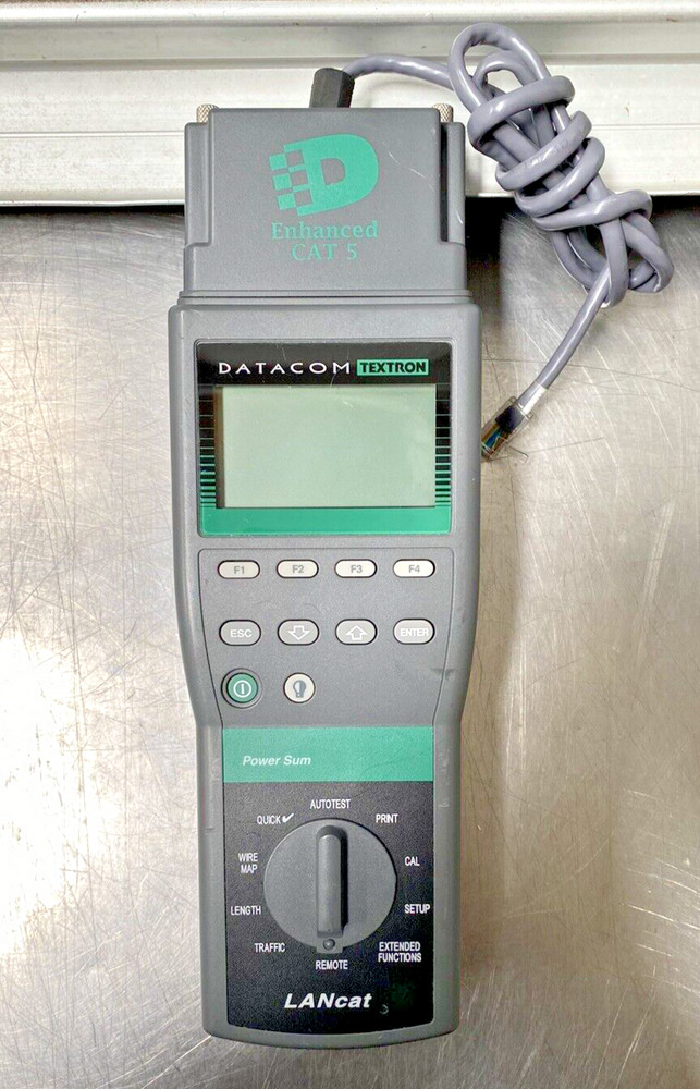 Datacom Textron Cat5 LANcat System 6, Cable Tester Unit