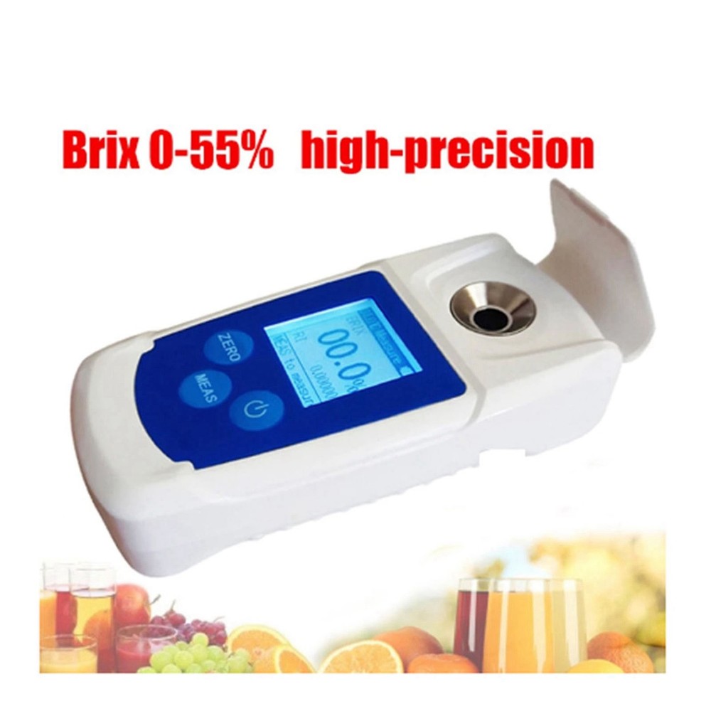 0‑55% Digital Refractometer Sugar Tester Meter For Beverage Drinks Sugar Content
