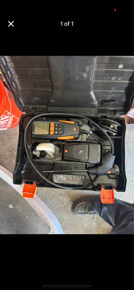 Testo 310 Residential Combustion Analyzer Kit with Printer - 05633110