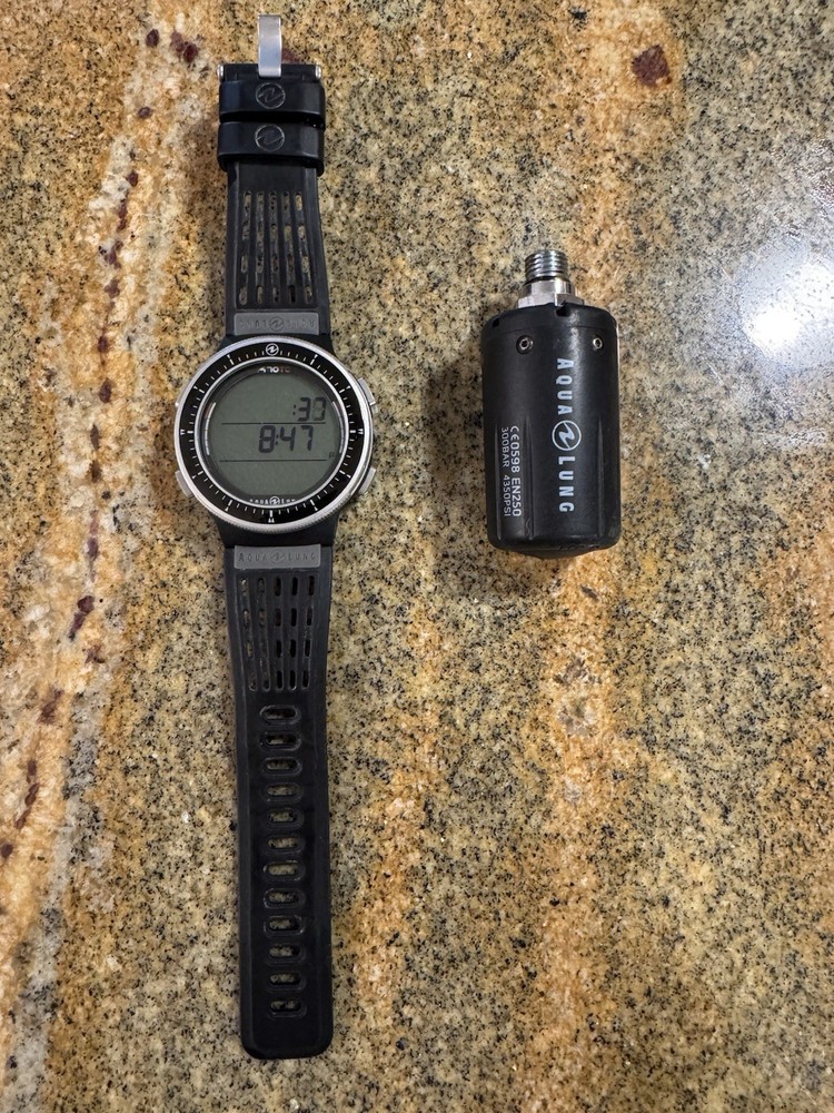 Aqualung I470TC Dive Computer with Transmitter Black