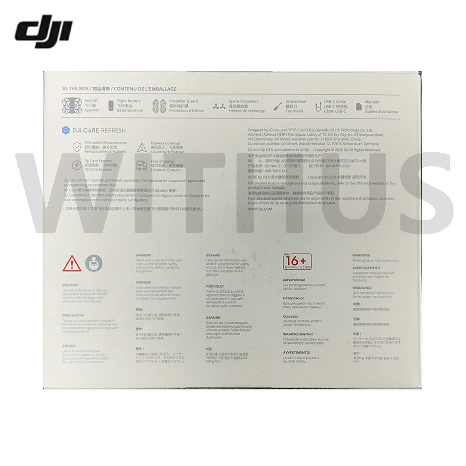 DJI Neo 2 (Drone Only)(1 Battery) Camera Drone / No Tariffs In US=