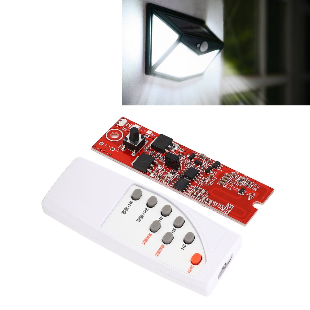 Solar Charge Controller Board 7 Control Modes Motion Sensor Control Module