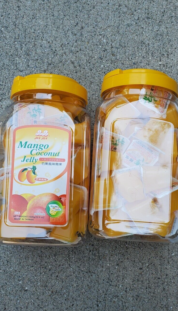 2 PACK DELICIOUS  MANGO COCONUT JELLY
