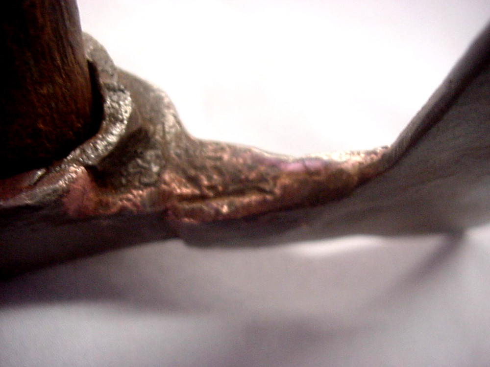 Antique Goosewing Broad Hewing Axe Blacksmith Made