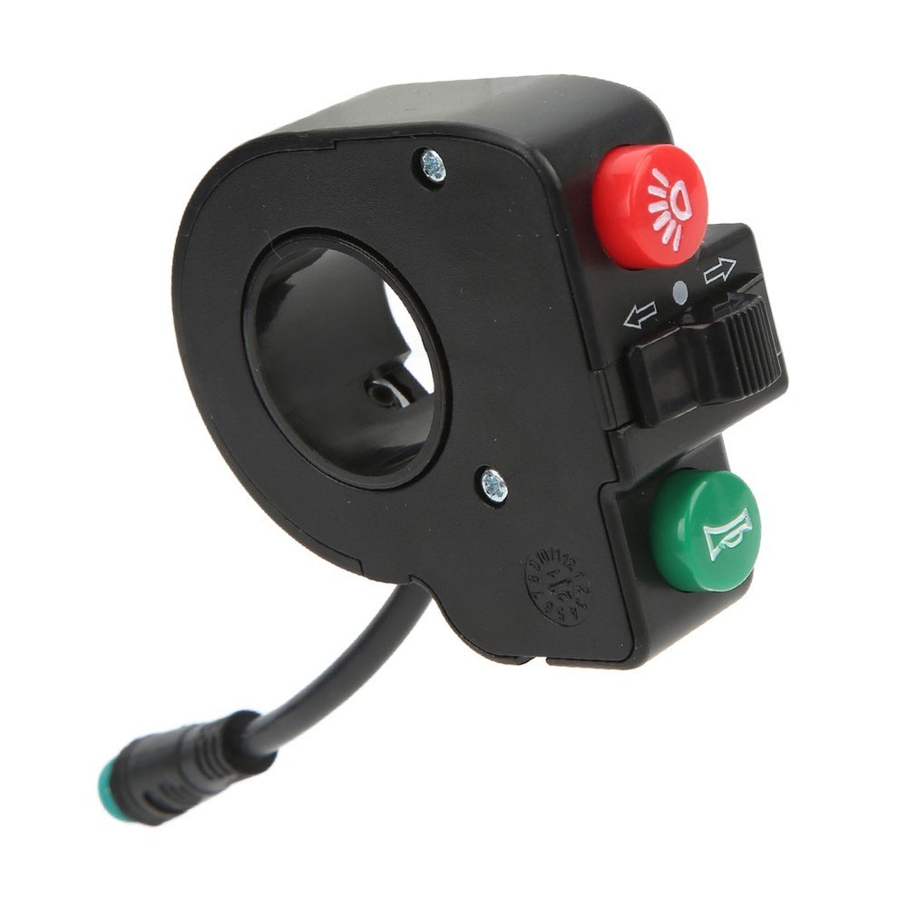 Replacement handlebar switch for scooters and bicycles with 7/8 handlebars