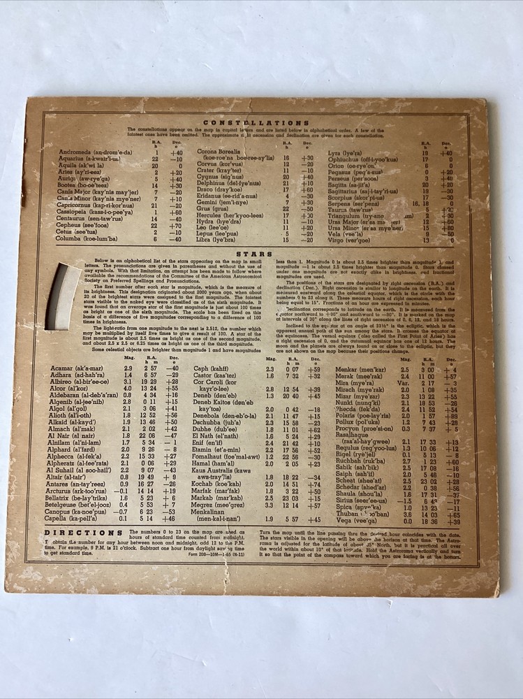 Griffith Observatory Astrorama - Vintage Celestial Astronomy Guide