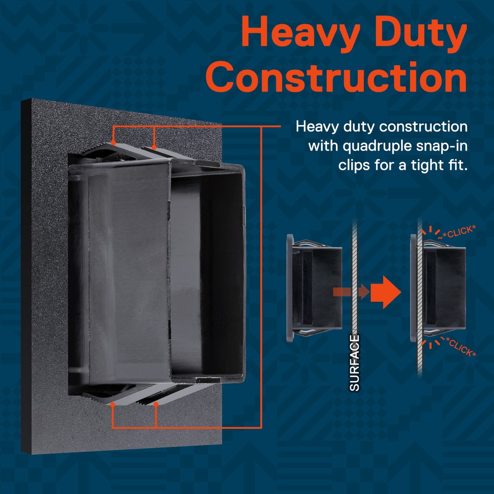1-Slot Rocker Switch Panel Housing Kit