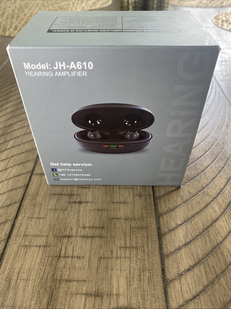 JH-A610 Hearing Amplifier - WHITE