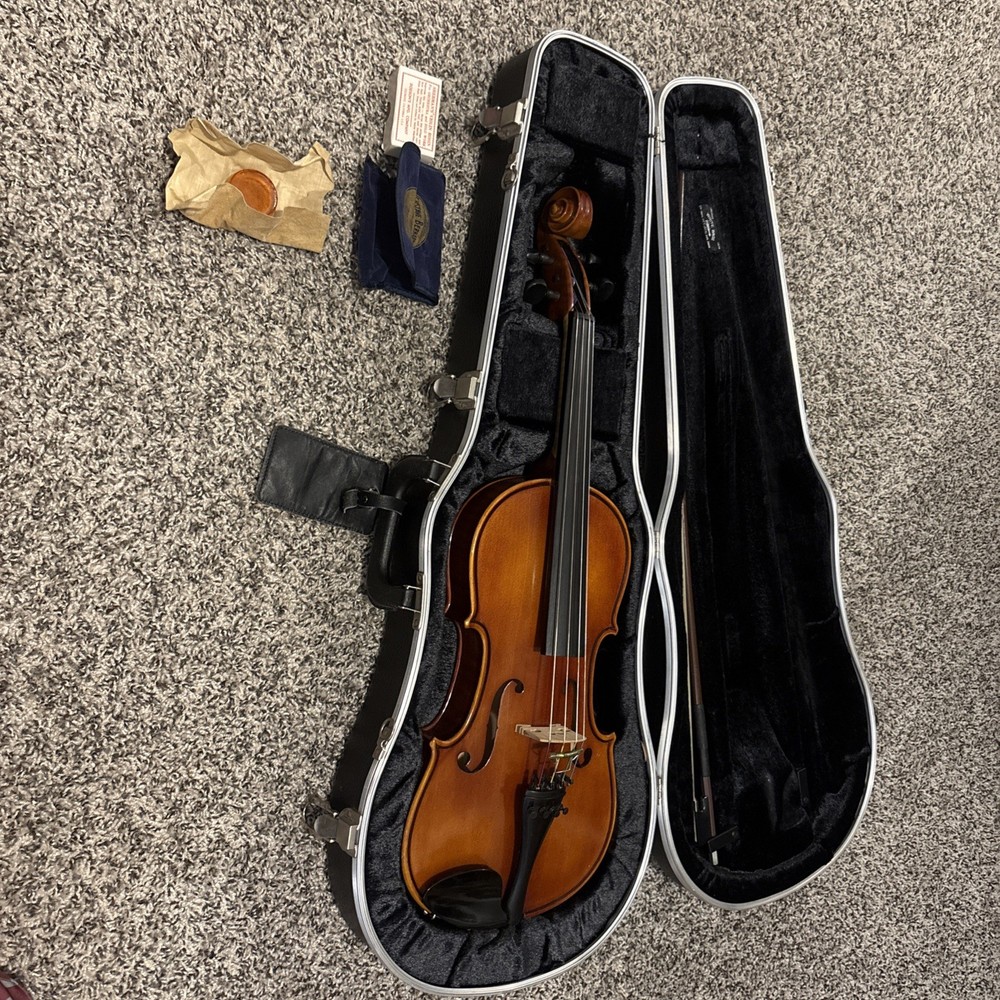 J. Balaton Violin With Bow And Case