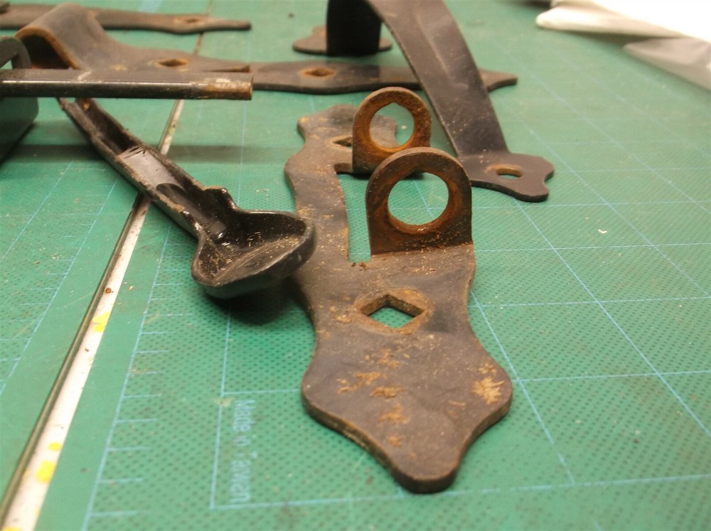 assorted gate hardware