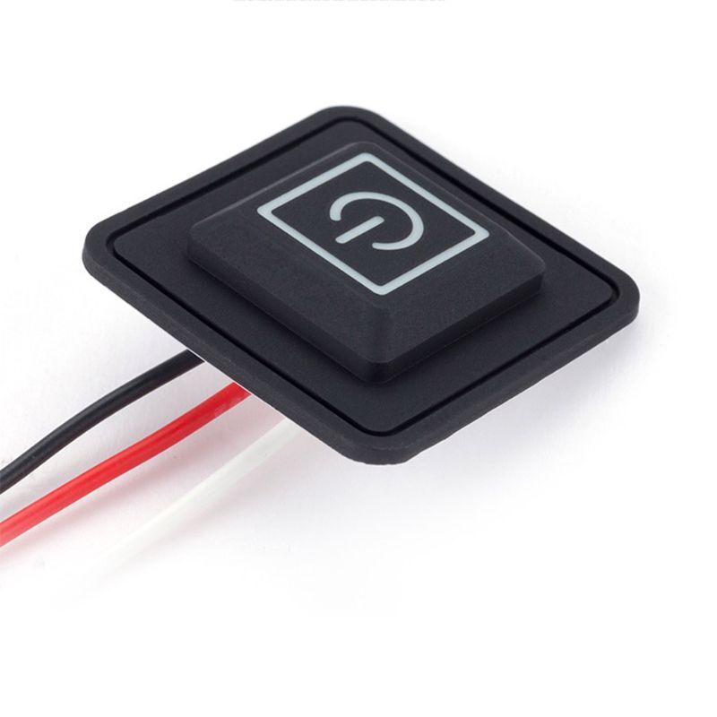 3.7-12V Heated Clothing Temperature Controller Button Switch Good Conductivity