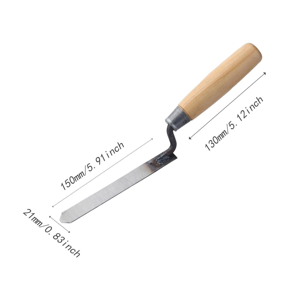 Pointing Trowel Brick Jointer Cement Tool DIY Hand Tool