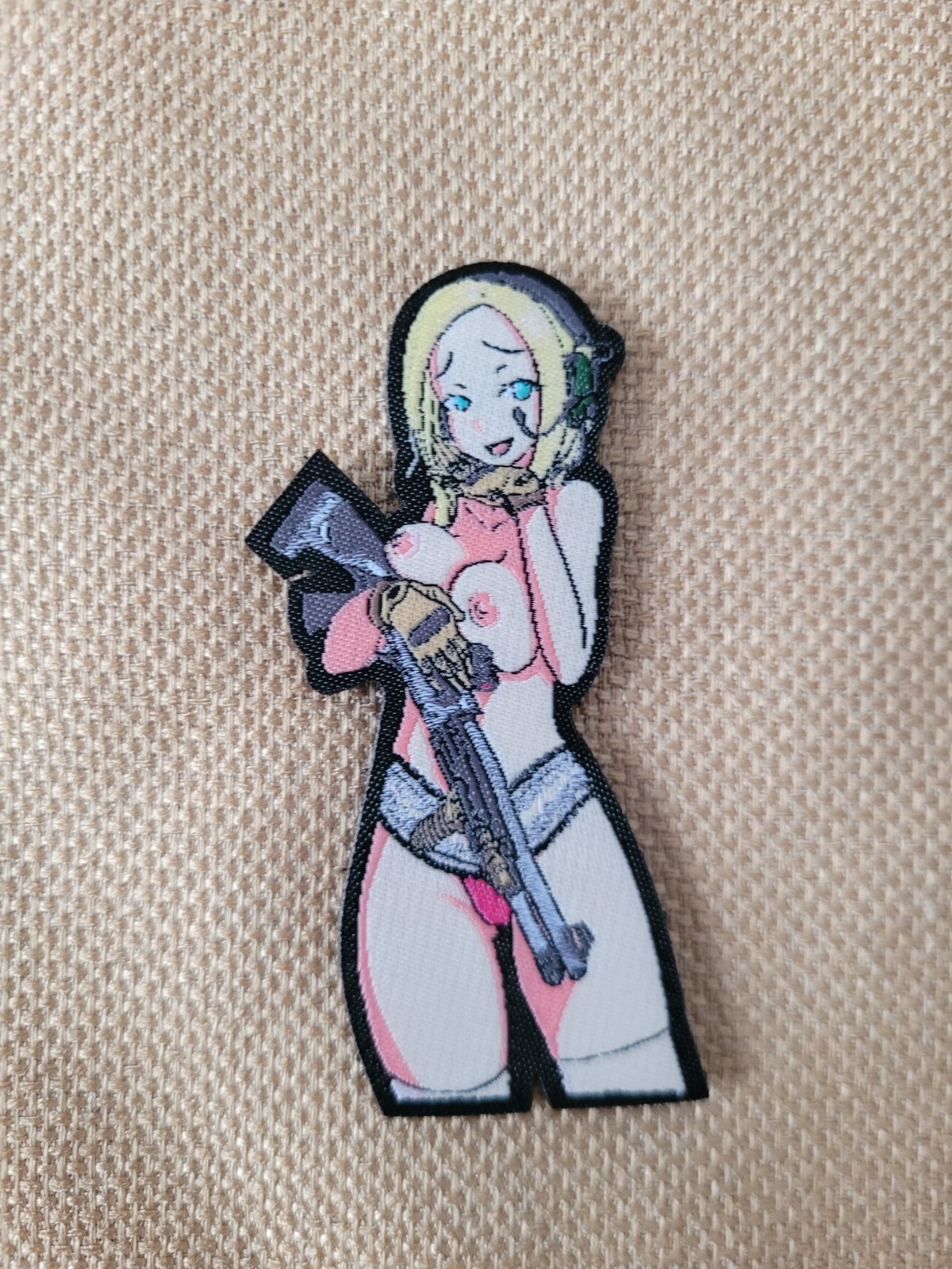 Boobies Nude Anime Patch Morale Tactical Hook Weapons Grade Waifu Girl NSFW