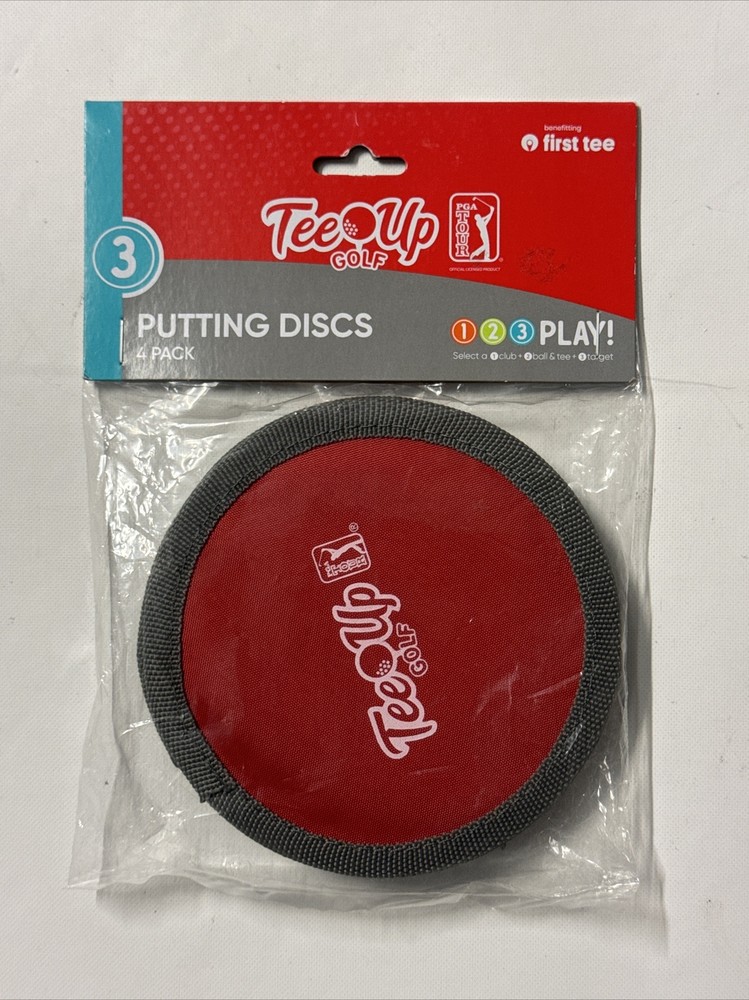 Tee Up Golf, Putting Discs 4 Pack