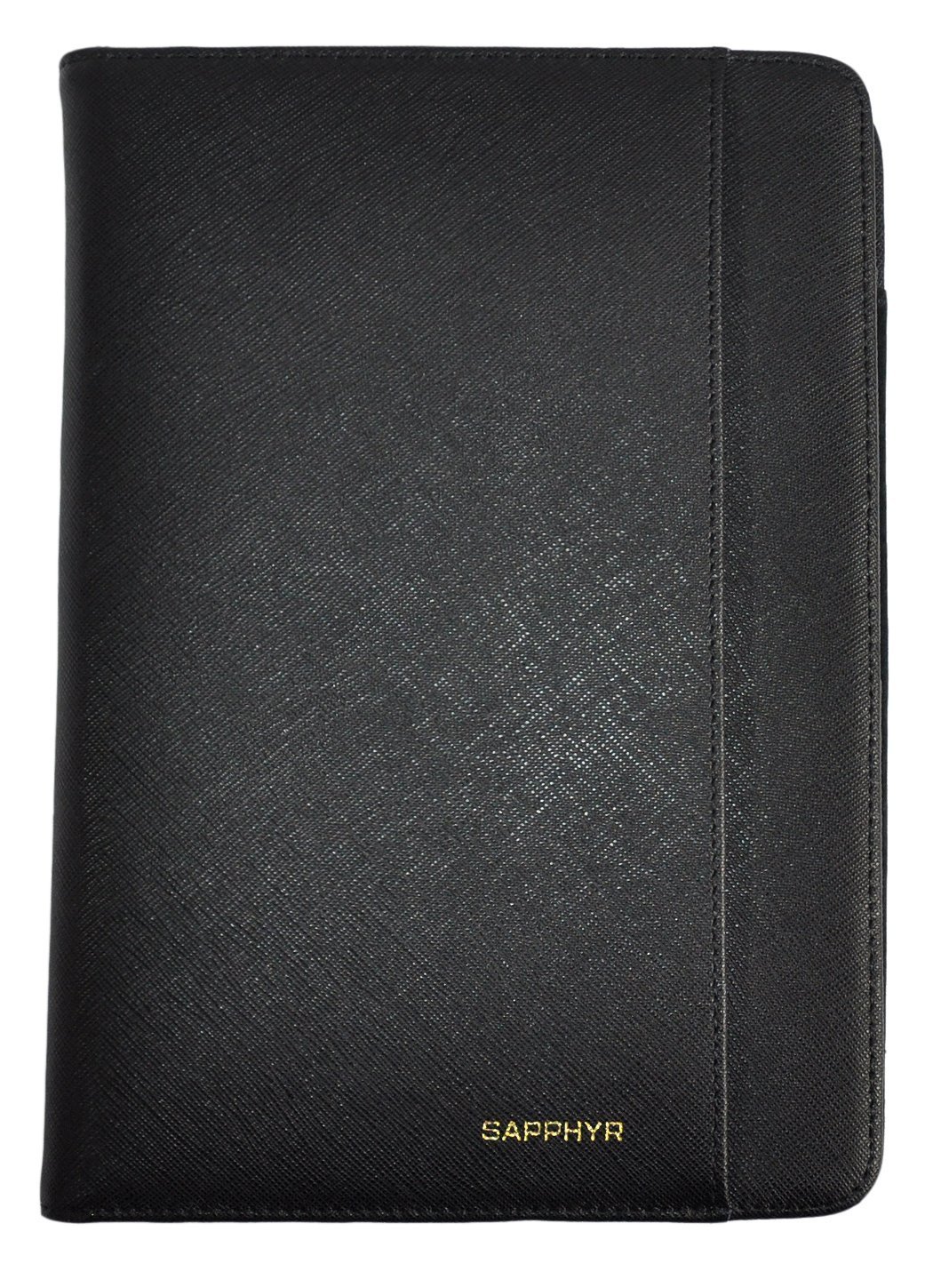 Saffiano Leather Padfolio by Sapphyr | Luxury Business Portfolio Organizer