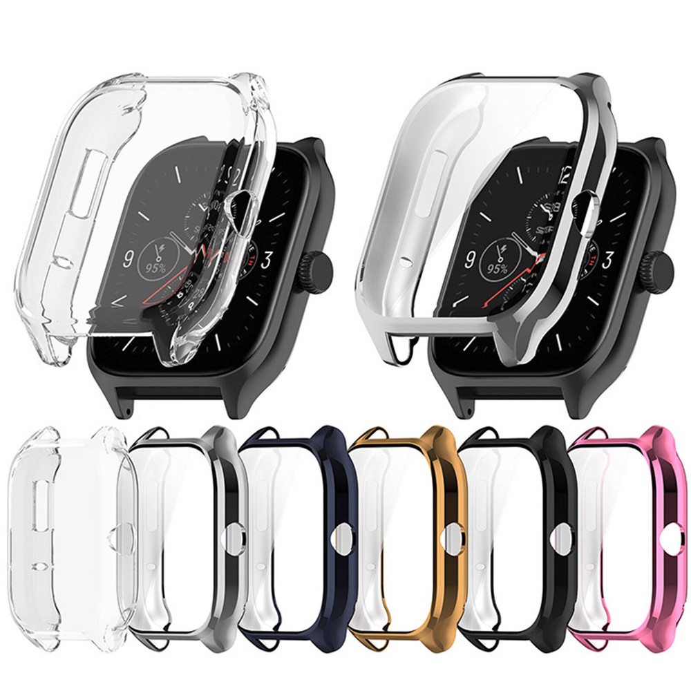 For Amazfit GTS4 Smart Watch Case Full Screen Protector Watch Protective Shell