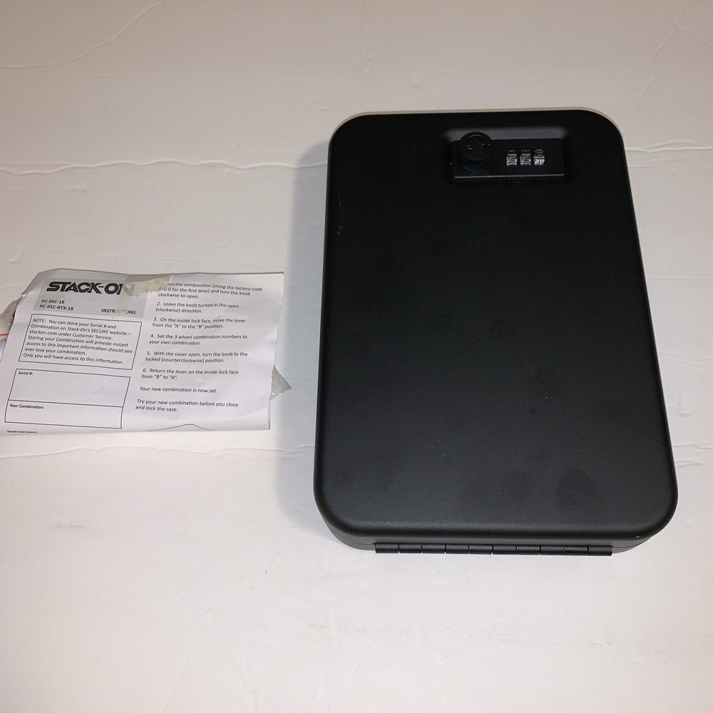 STACK-ON PORTABLE SECURITY CASE PC-95C-18