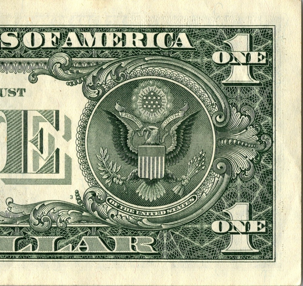 2021 G Star note 1 dollar bill Regular Run