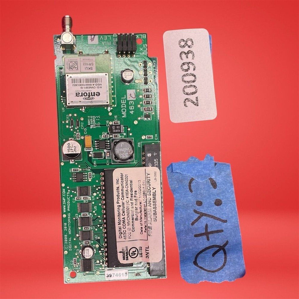 DMP 463C Digital Cellular Alarm Communicator UL Listed Security Device