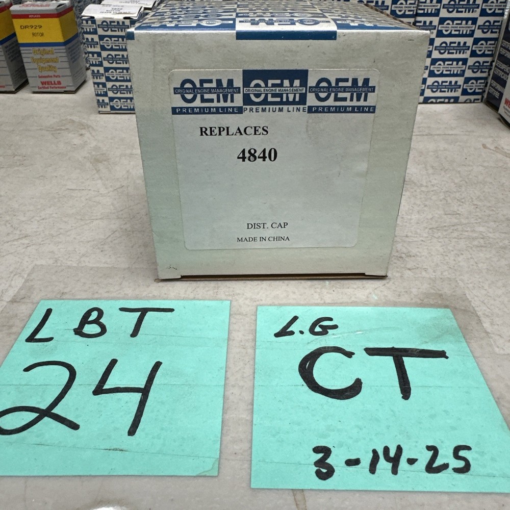 Original Engine Management Distributor Cap 4840