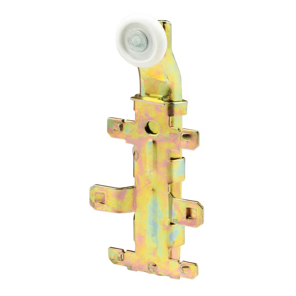 7/8 In., round Edge Nylon Wheel Top Mount Closet Door Roller (2-Pack)