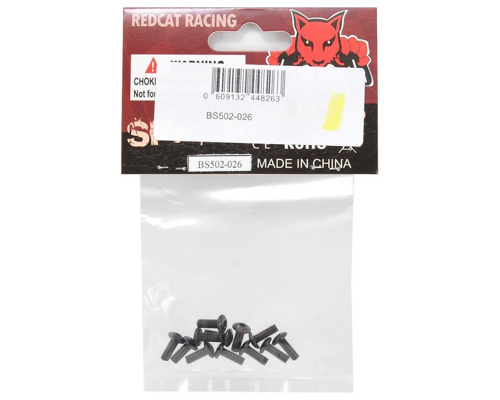 Redcat 3x8mm Button Head Screw (12) [RER03703]