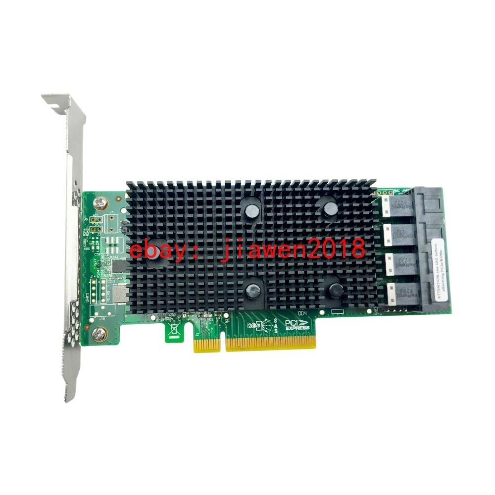 Lenovo 430-16i 9400-16i 12Gb/s NVMe Tri-Mode HBA PCIe +4*SFF-8643 SATA Cable US