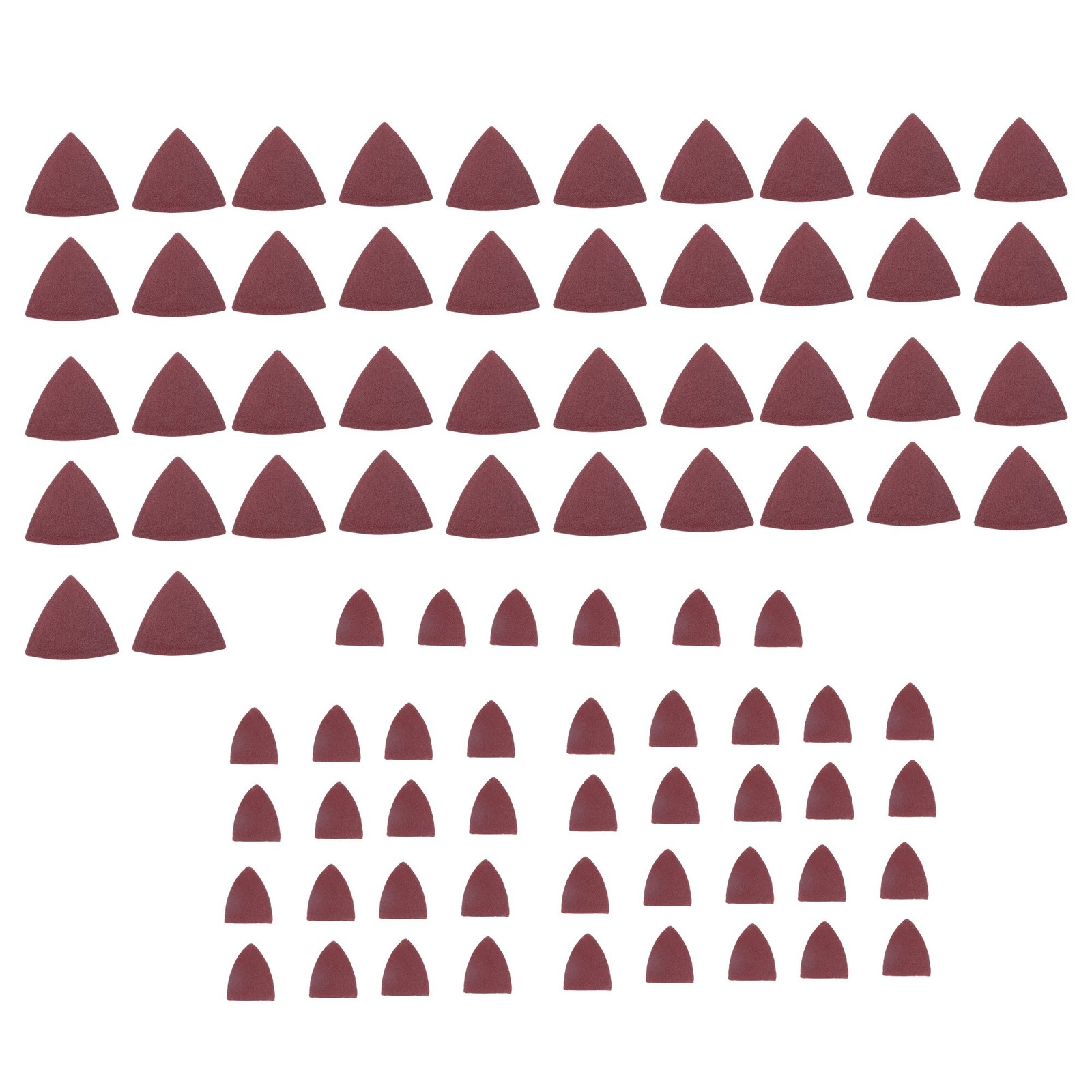 124PCS Oscillating Tool Blade Set Titanium Multi-Tool Blades with Sandpaper