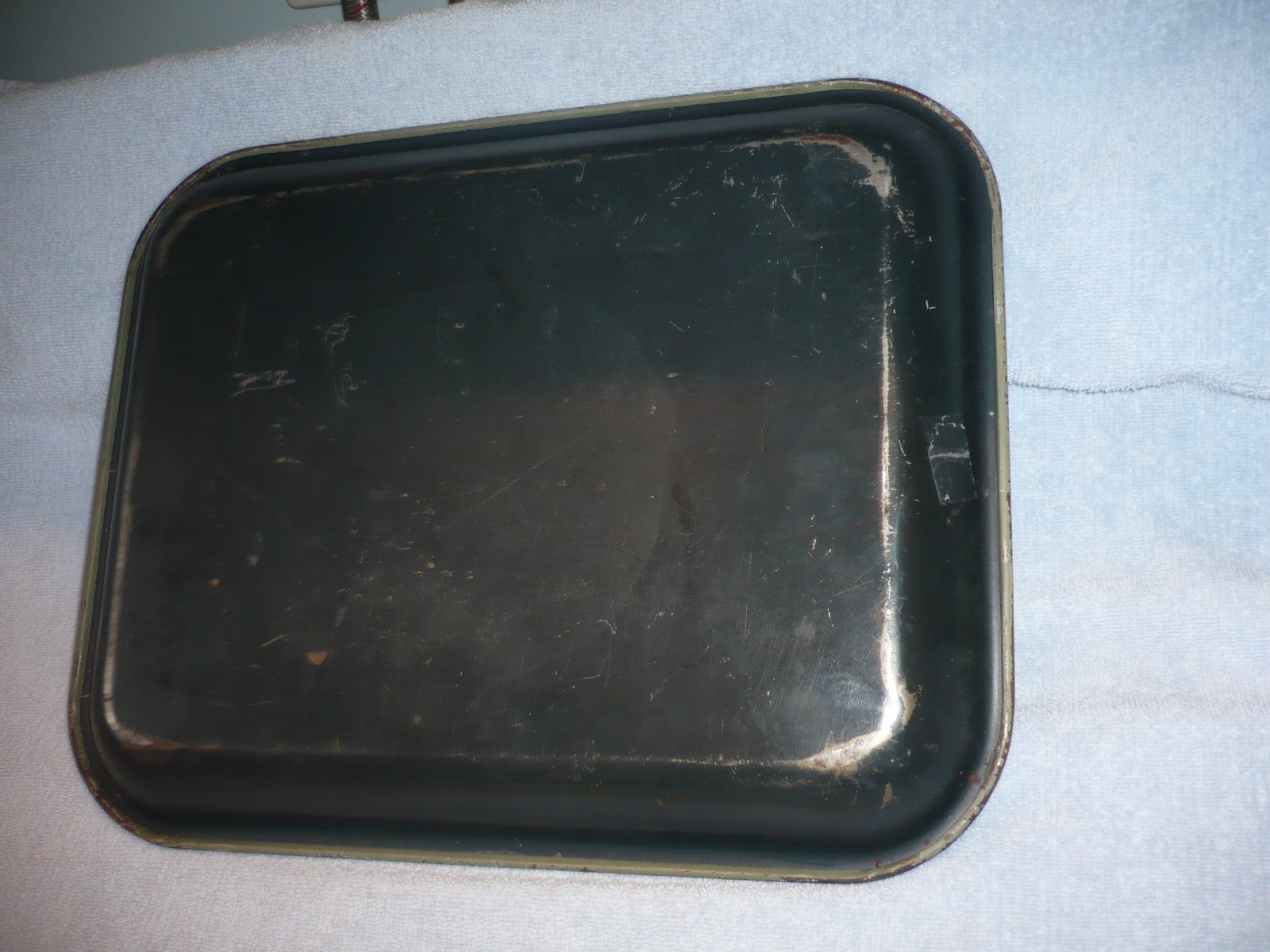 ca. 1915 hanfords Ice Cream metal tray made by kaufmann and strauss co. new york