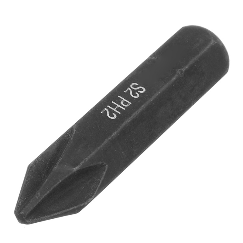3 Pieces Replaceable Screw Impact Bit Strong Bit PH1 / PH2 / PH3