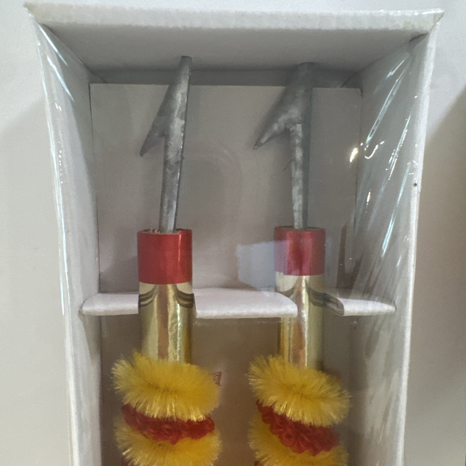 Vintage Artesania Tarrega Spanish Bullfighter Banderillas Darts w/ box NEW