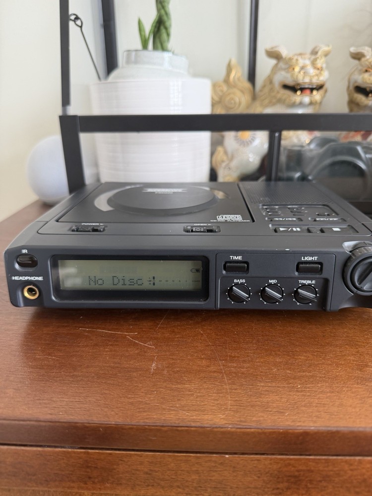 Superscope PSD220 CD CD-RW Portable Compact Disc Player NO DISC Error