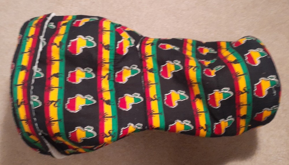 Djembe African Drum Case Bag Backpack About 23" deep 12" Top 9" Bottom