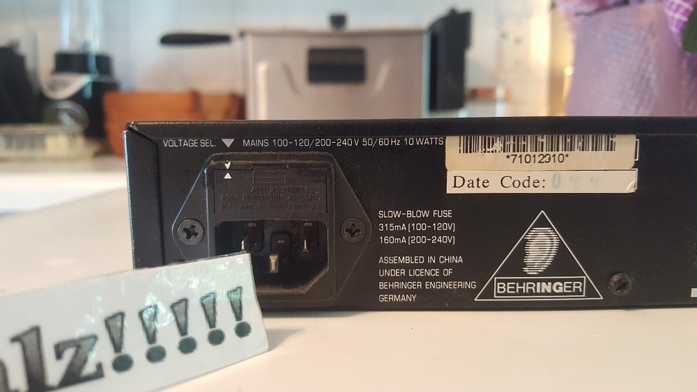 Behringer Multigate XR-1400 - 4 Channel Expander/Gate - Audio Interactive Quad