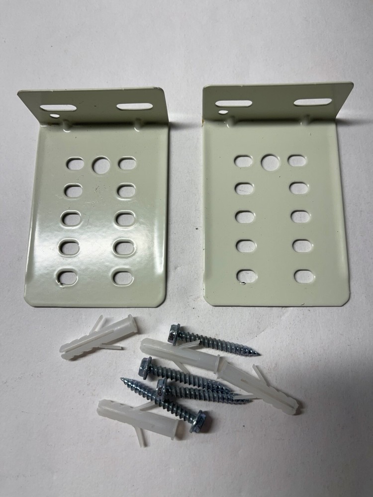 2 Multi drilled L - Brackets 3" x 1" x 2.5"
