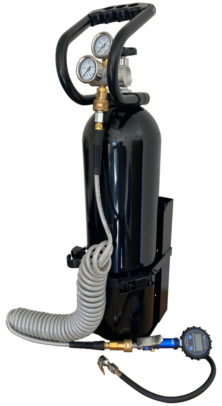 15 lb CO2 Cylinder Tire Inflation System for OVERLAND 4X4 JEEP