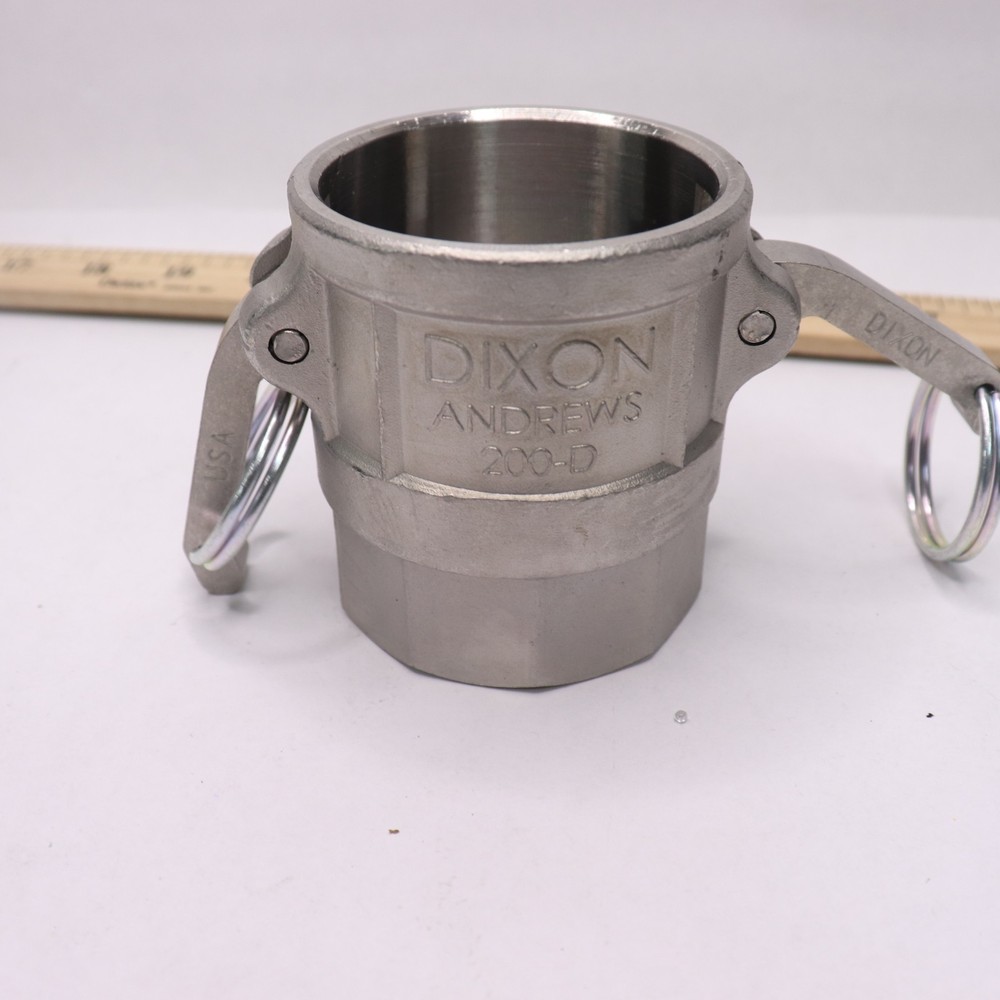 Dixon Coupler Type D Stainless Steel NPT 2" 200-D-SS