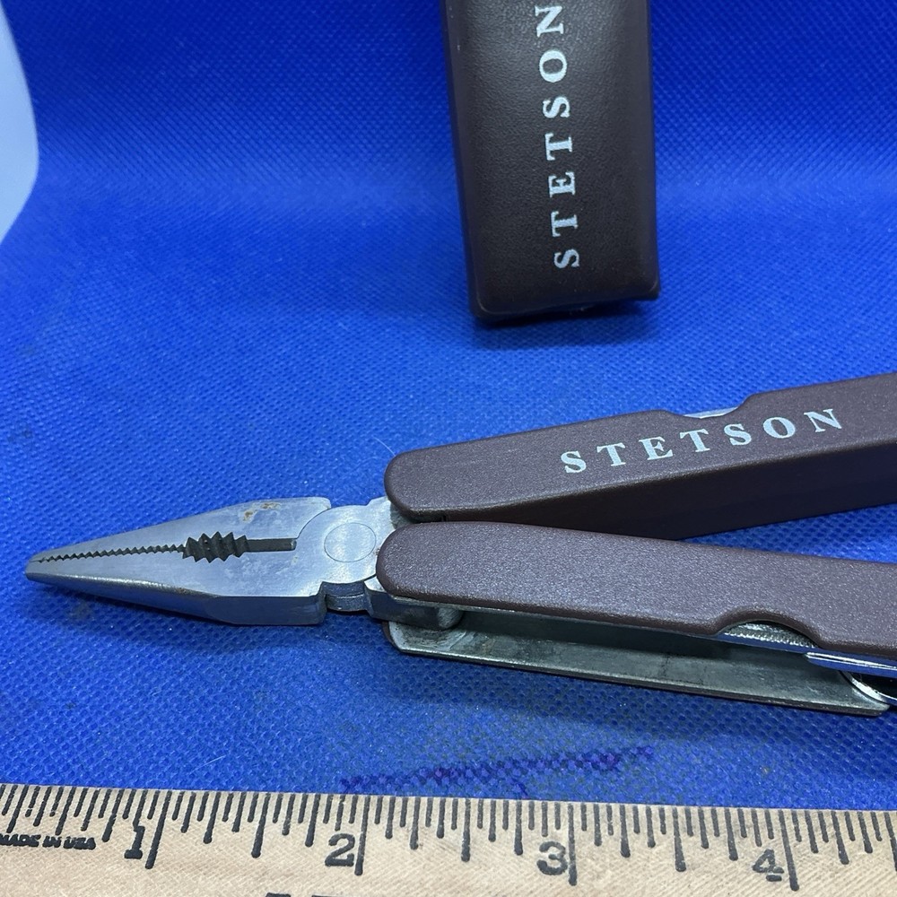 Vintage Stetson Mens Multitool With Case