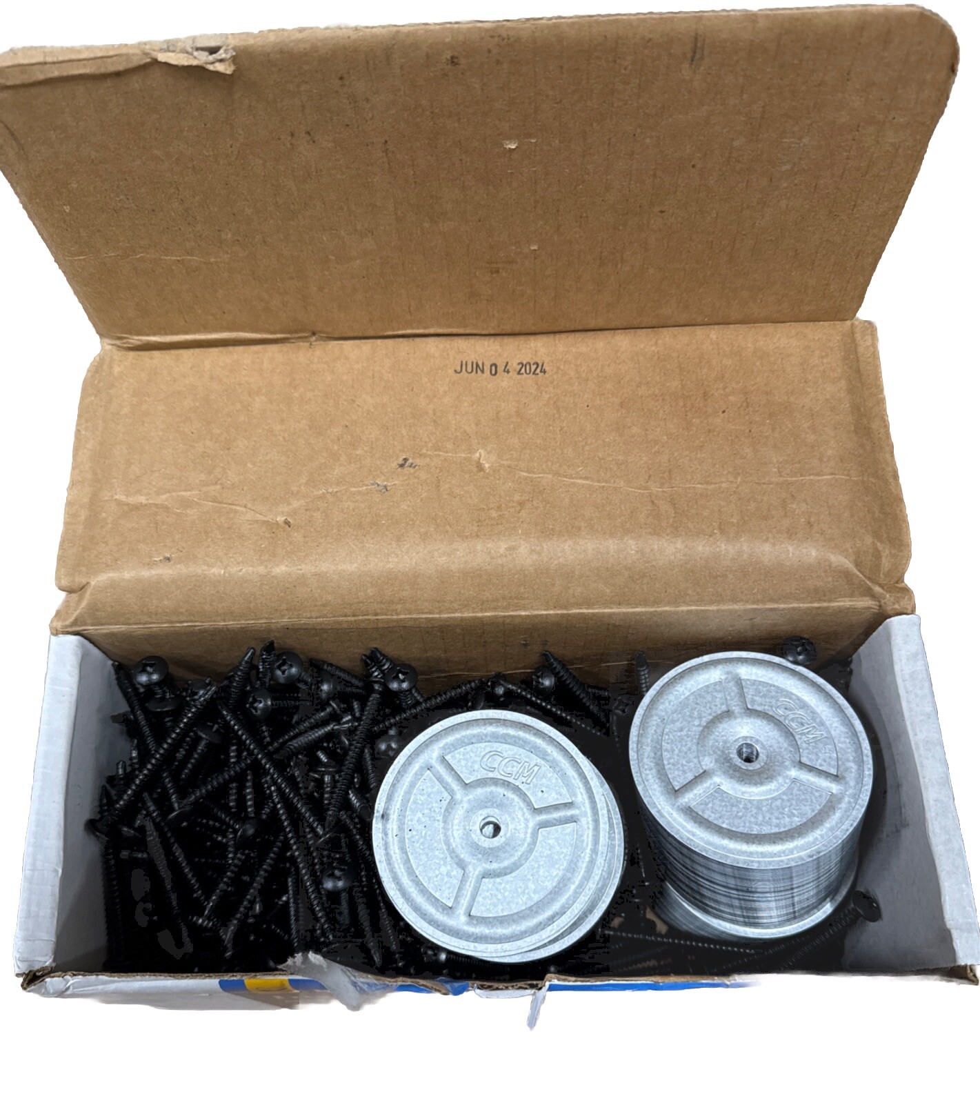 Insulation Fasteners And Plates 2.25” Fasteners / 3” Plates (250 Pieces)