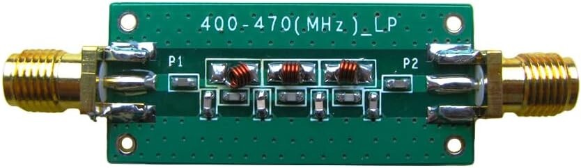 433MHZ Low-Pass Filter LPF RF HF Radio Lowpass 7th-Order Elliptic Function 470M